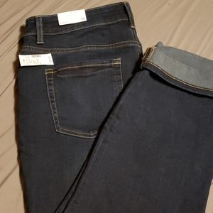 Maurices High Rise Cropped Jeans